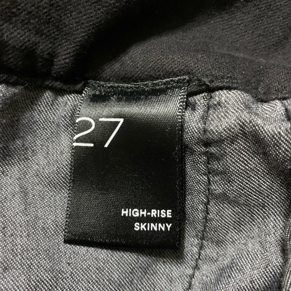 NWT Anthropologie Pilcro and the Letterpress High Rise Skinny Jeans Size 27 - Picture 6 of 14